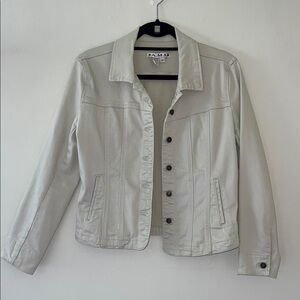 AMI - Women’s Cream Jacket - M - Good Condition